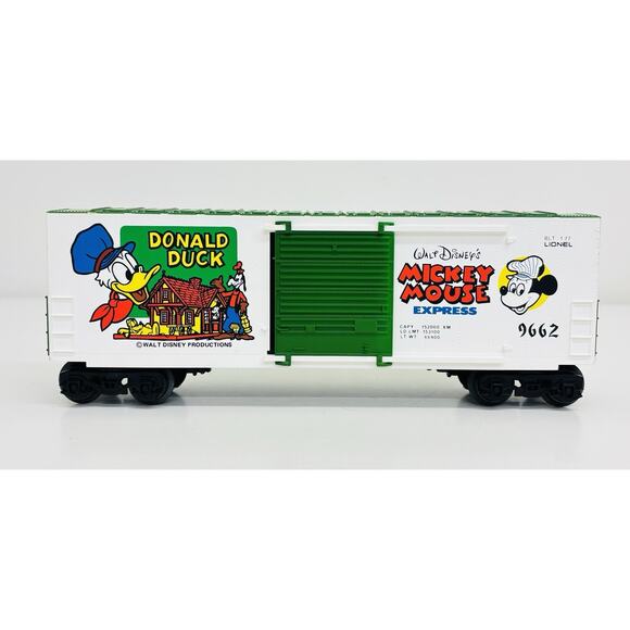 Lionel Donald Duck Hi-Cube Box Car Walt Disney's Mickey Mouse Express 6-9662 - Picture 4 of 10
